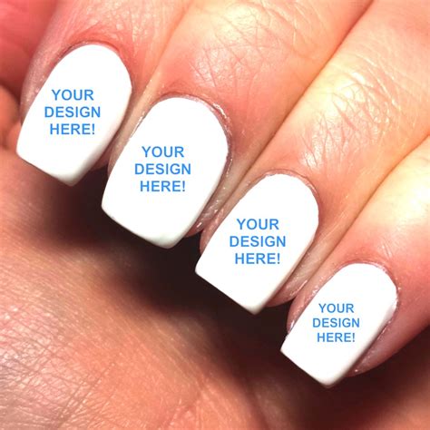 customize your own nails.